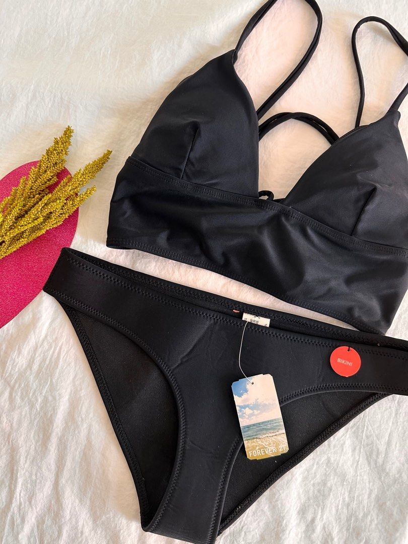 Forever 21 black bikini top