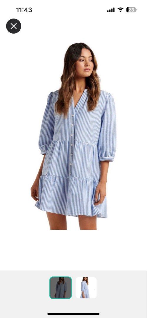 Forever new 2025 striped dress