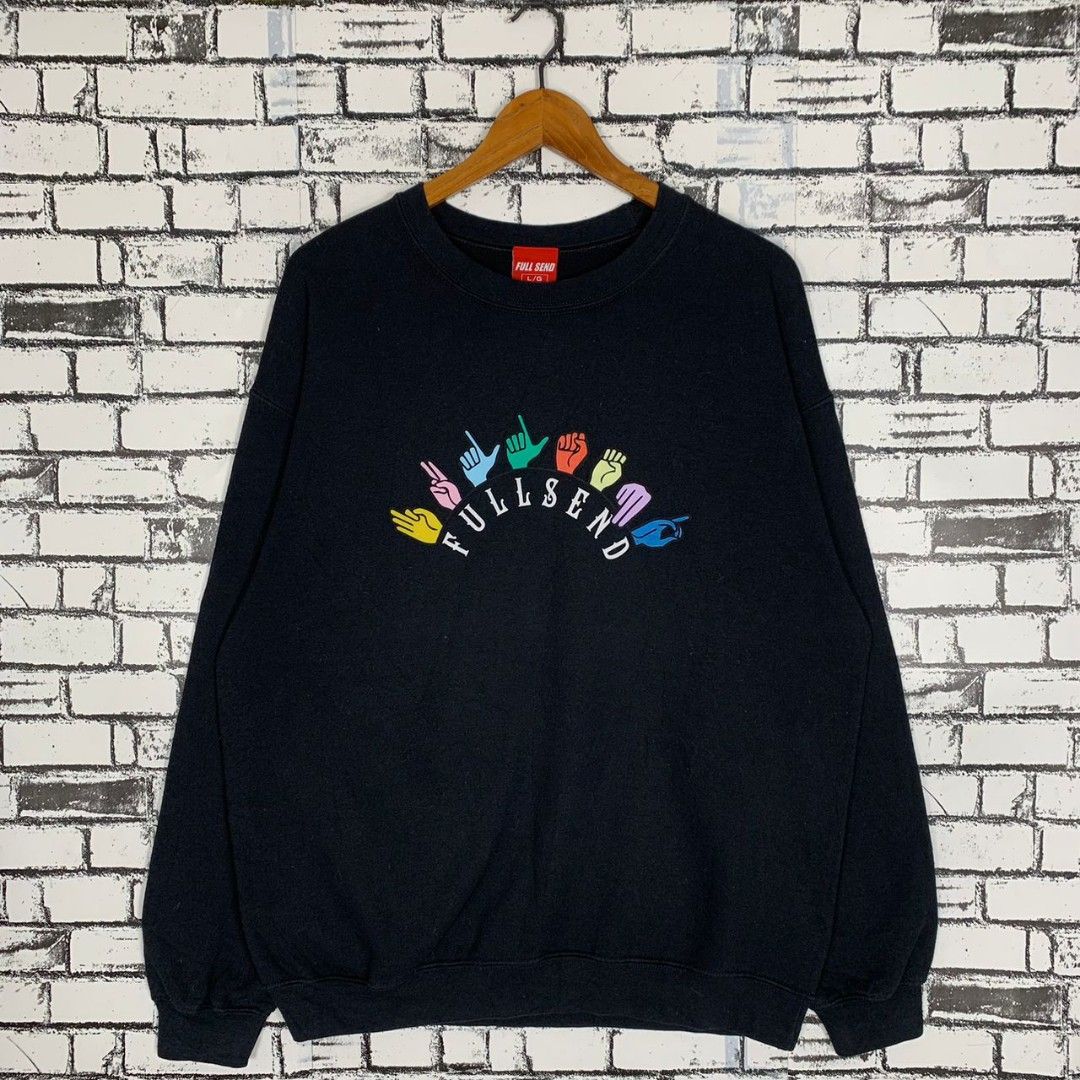 Full send crewneck new arrivals