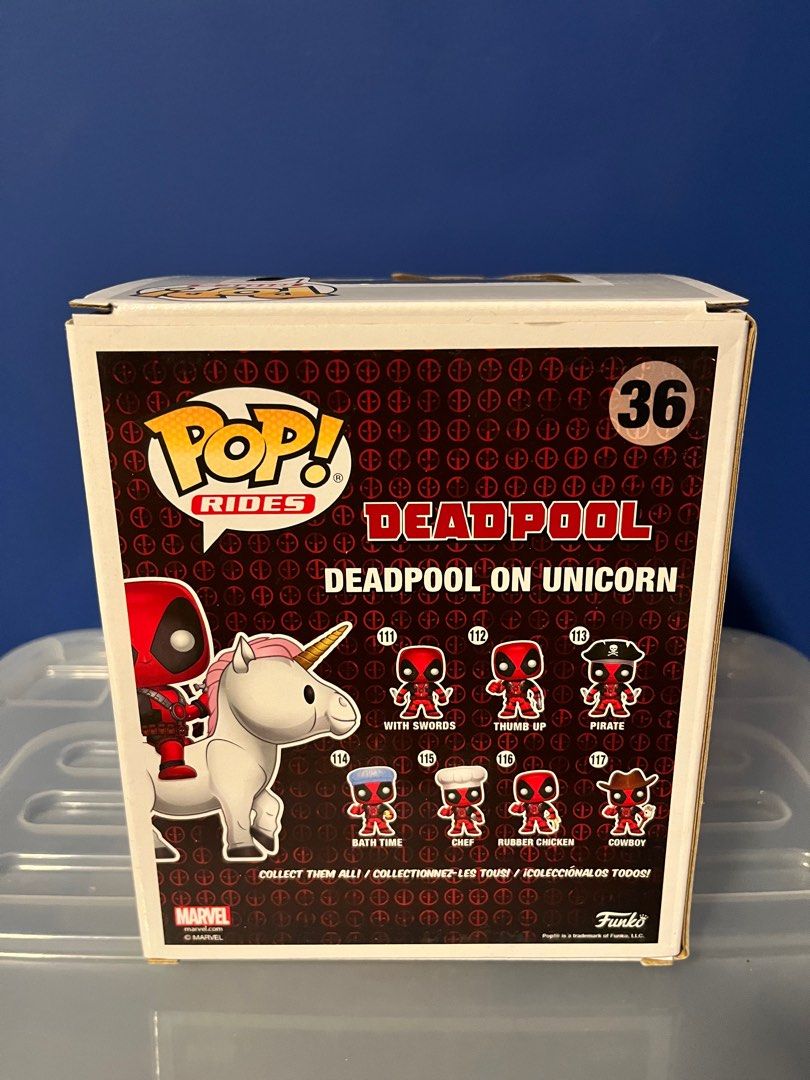Funko pop deals deadpool unicorn