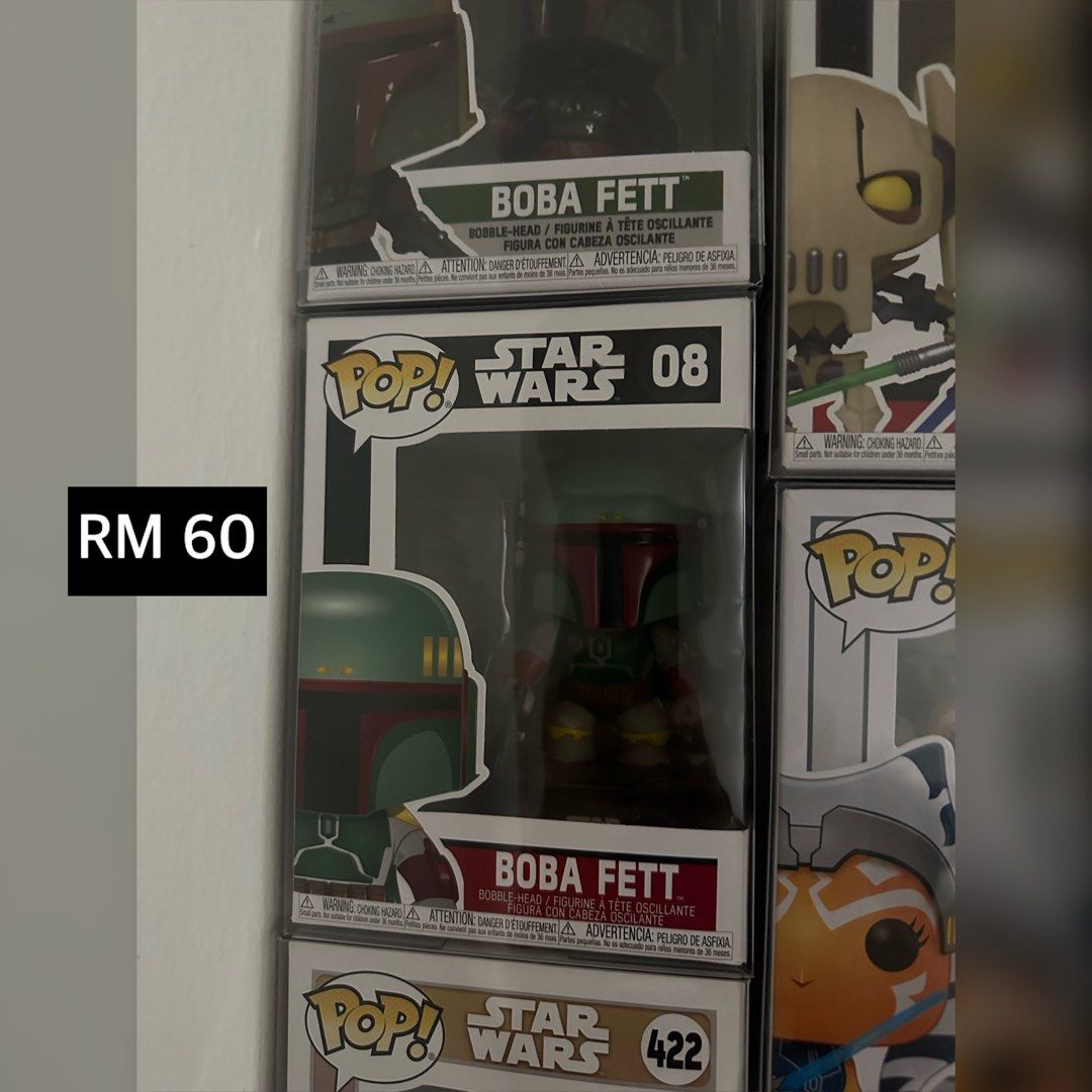 Funko Pop Boba Fett 08 Hobbies Toys Toys Games on Carousell