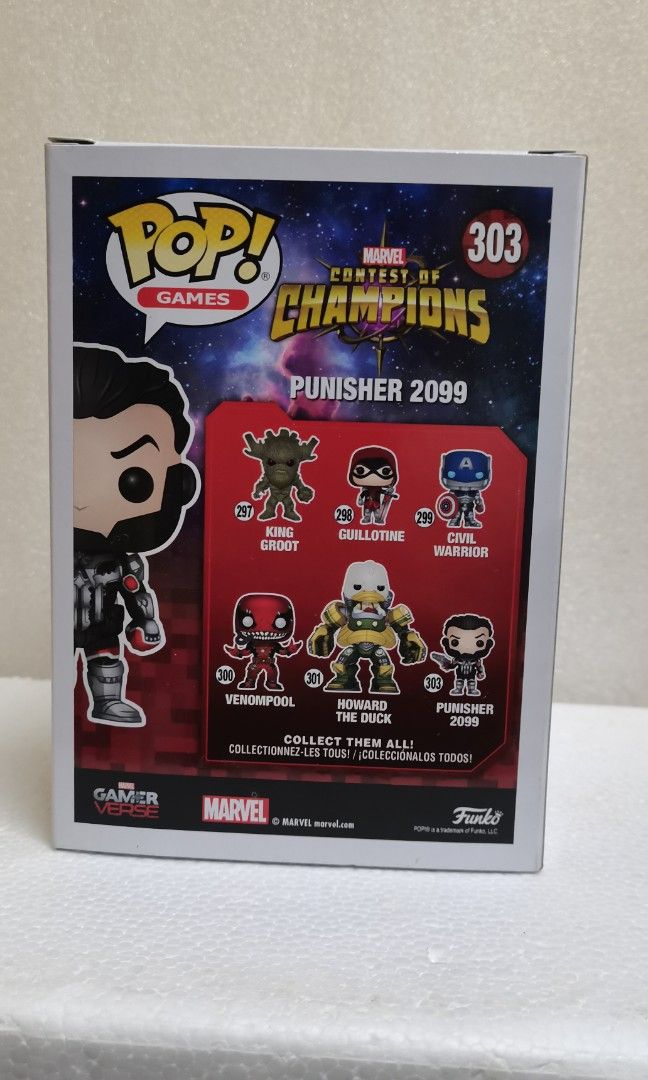 FUNKO POP PUNISHER 2099 EXCLUSIVE #303 (Category: Designer & Blind Box Toys) located in San Juan City. Submitted by convenientph123 (Listing ID 1249619316, Image 2). Description: 📌GOOD CONDITION 📌MINT.