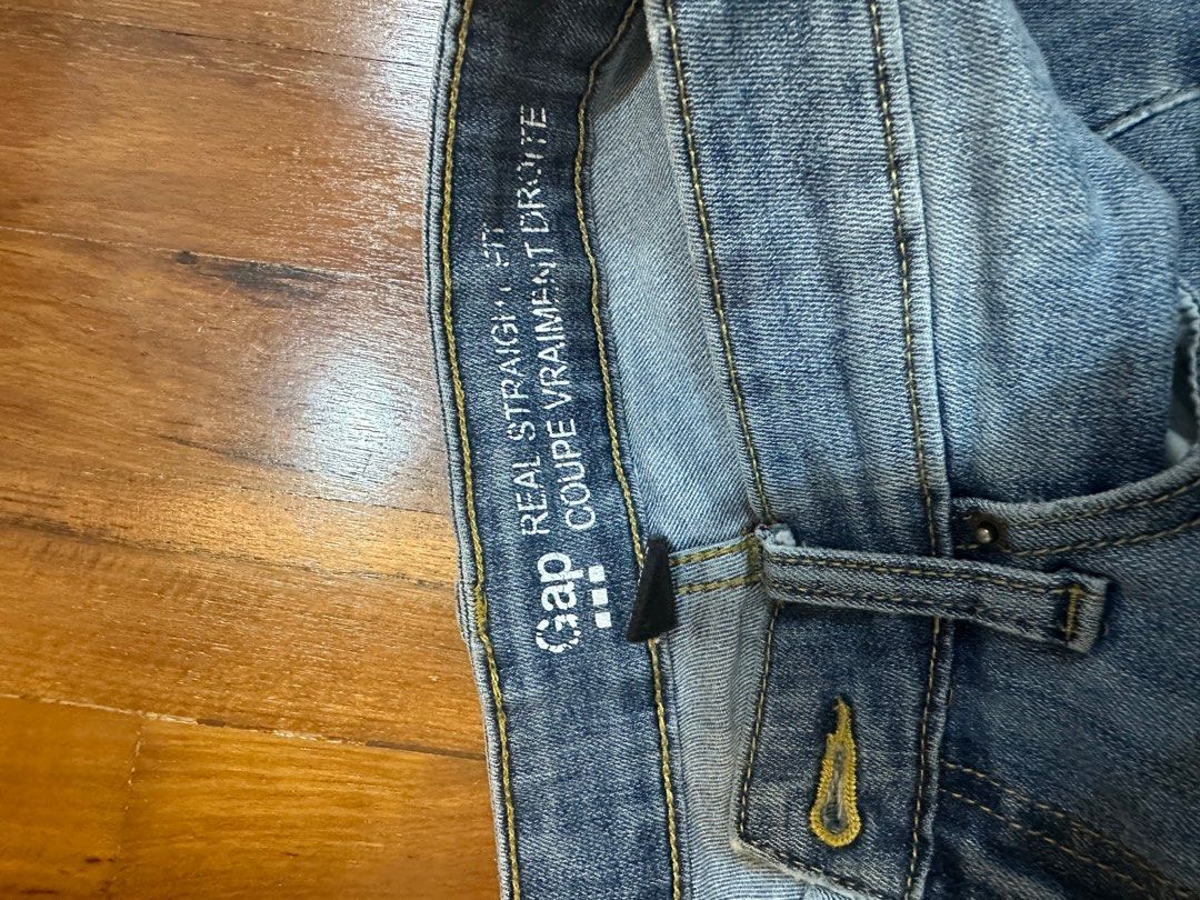 Gap real straight fit coupe vraiment droite sale