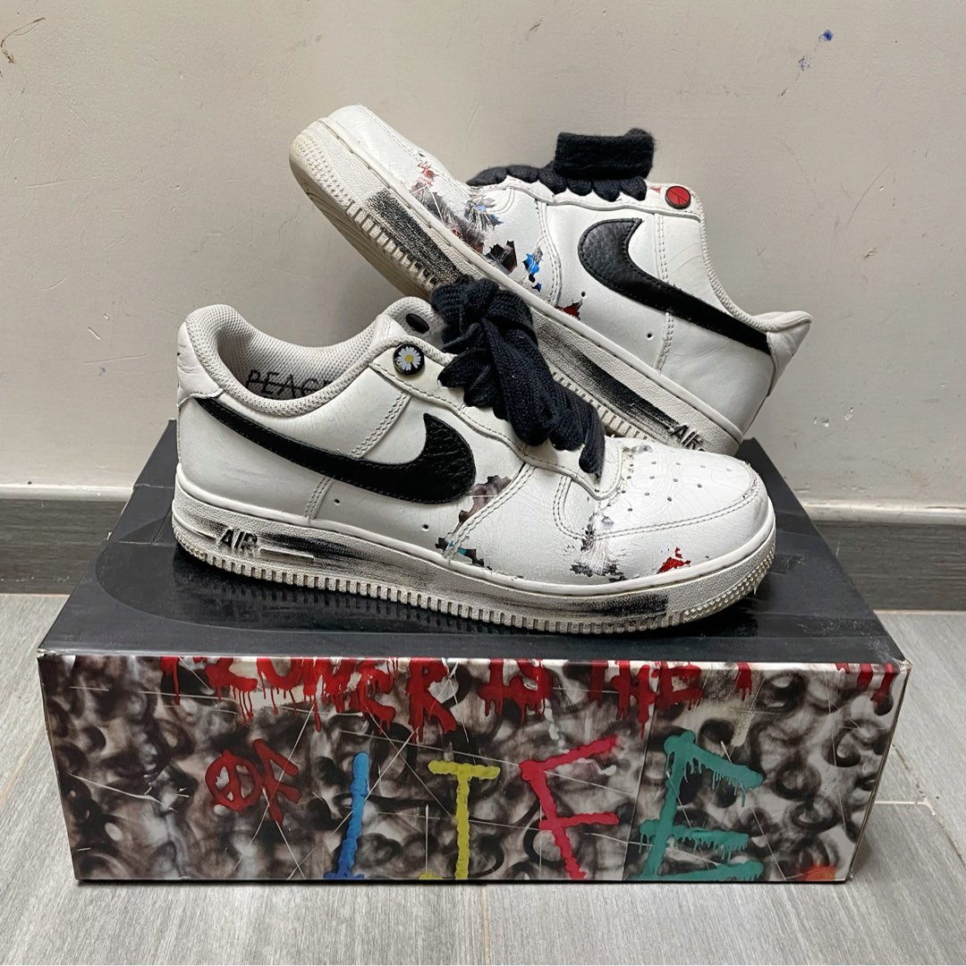 GD Air Force 1 (G-Dragon Peaceminusone Para-Noise 2.0), 女裝, 鞋