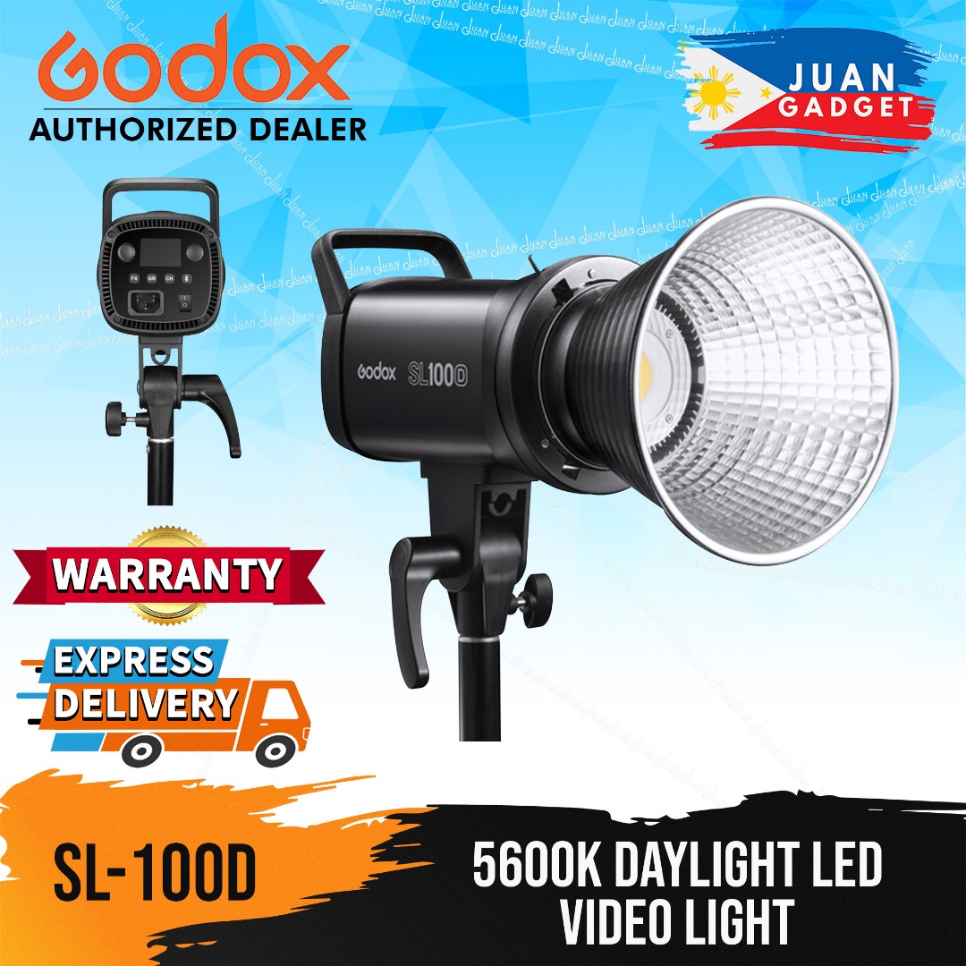 Godox SL100D 5600k Daylight LED Video Light with 8 Special effect Modes and Wireless control