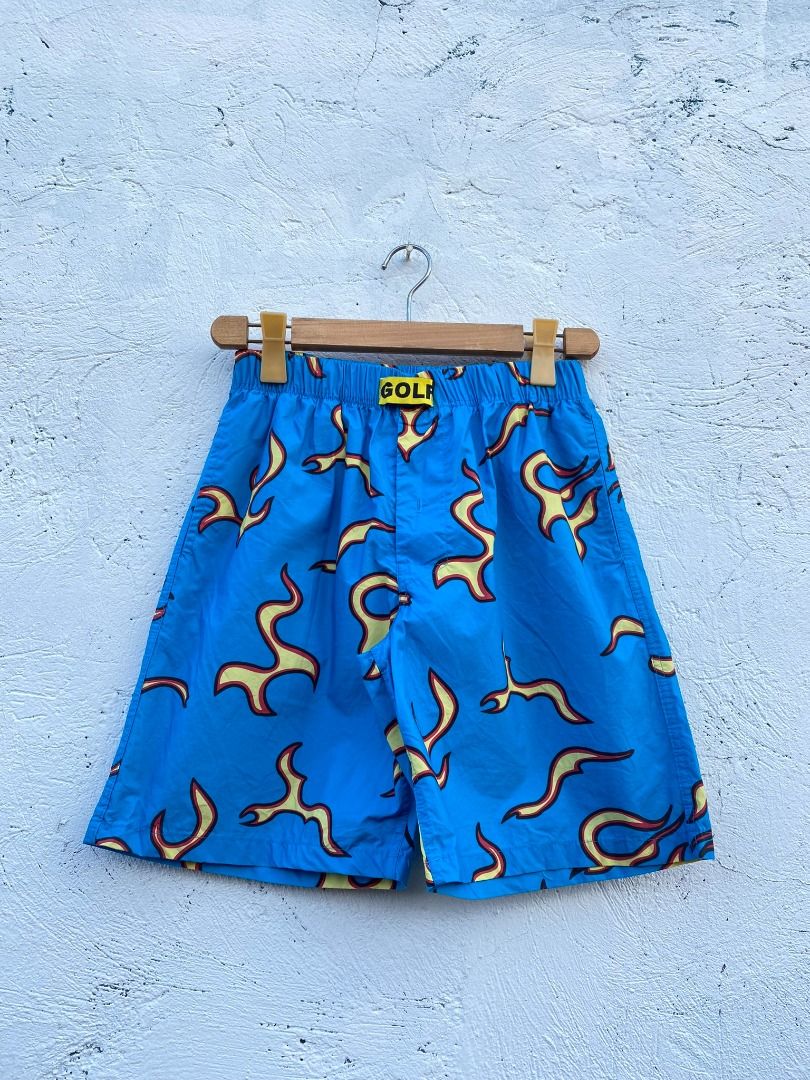 Golf wang hotsell blue flame shorts