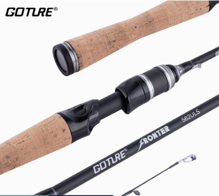 Goture FRONTER 2 Section Fishing Rod Spinning Casting Travel Rod UL MH  1.62/1.8/2.1M Baitcasting Fishing Rod Carp DL1468, Sports Equipment,  Fishing on Carousell