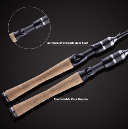 Goture FRONTER 2 Section Fishing Rod Spinning Casting Travel Rod UL MH  1.62/1.8/2.1M Baitcasting Fishing Rod Carp DL1468, Sports Equipment,  Fishing on Carousell