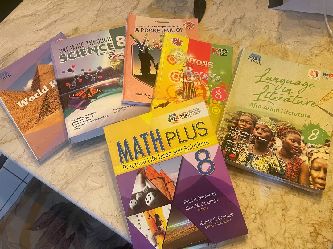 Grade 8 K12 Textbooks, Hobbies & Toys, Books & Magazines, Textbooks on