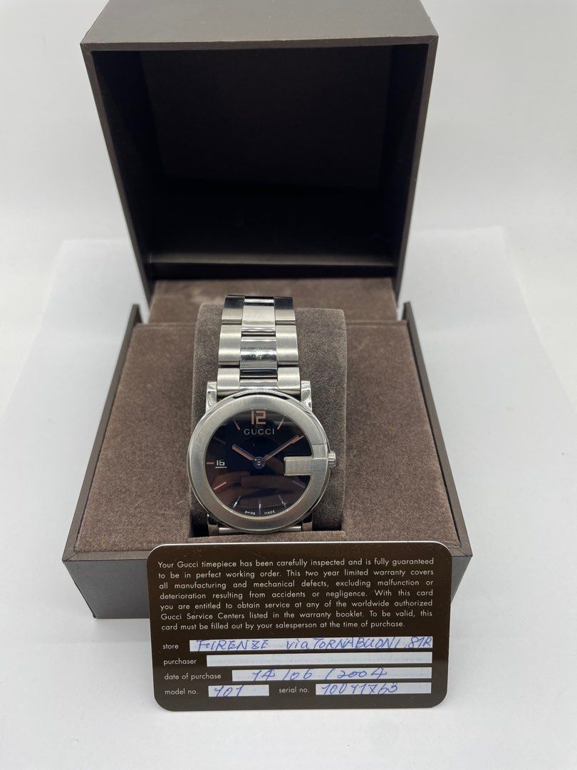 Gucci 1312 watch deals