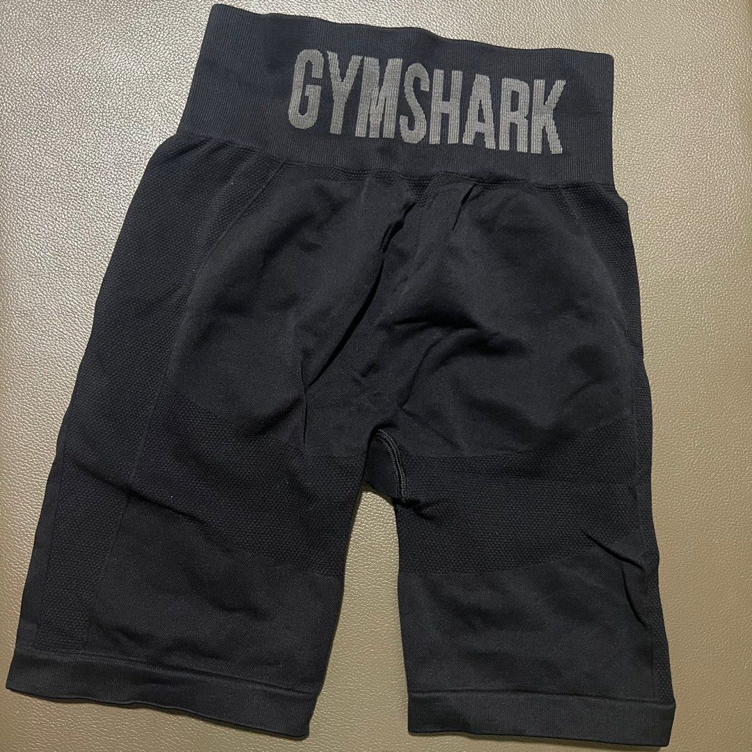 Gymshark Flex Cycling Shorts - Black/Charcoal