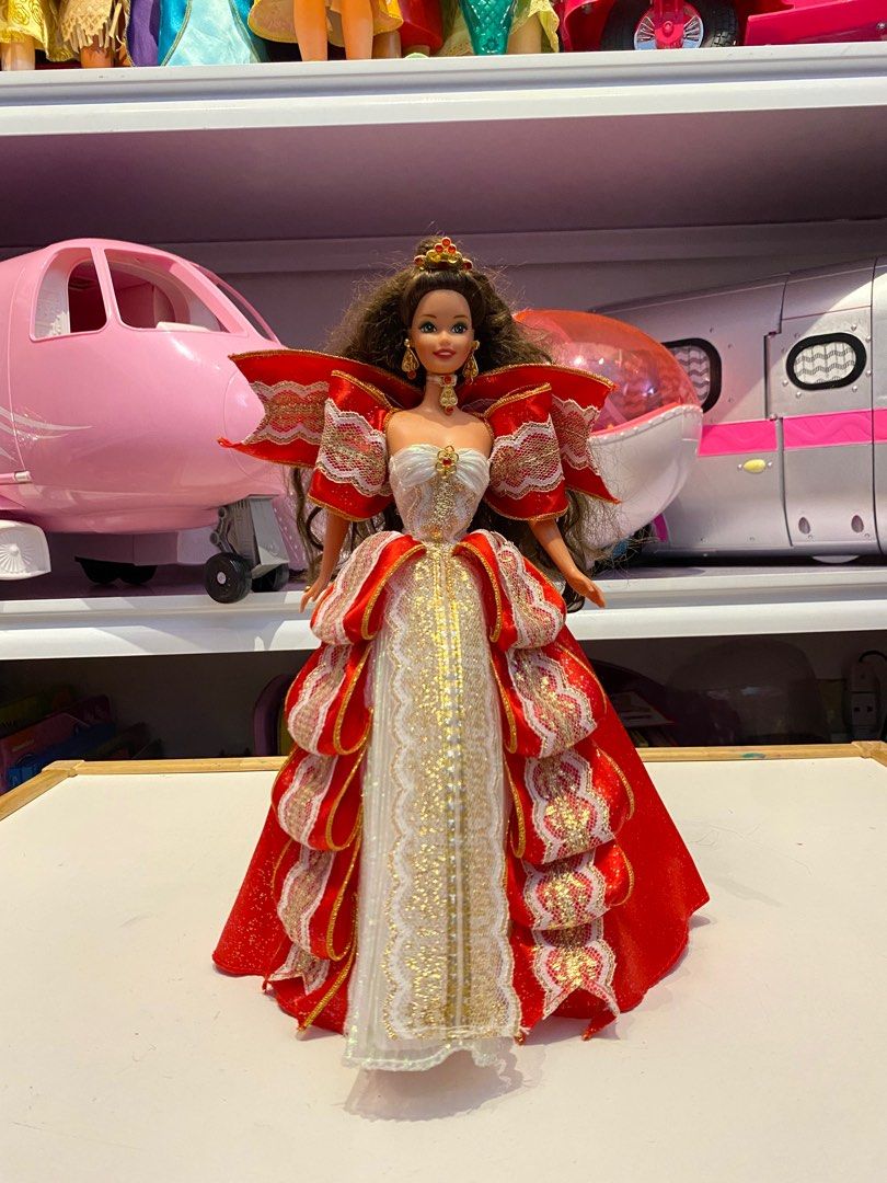 1997 holiday barbie hot sale worth