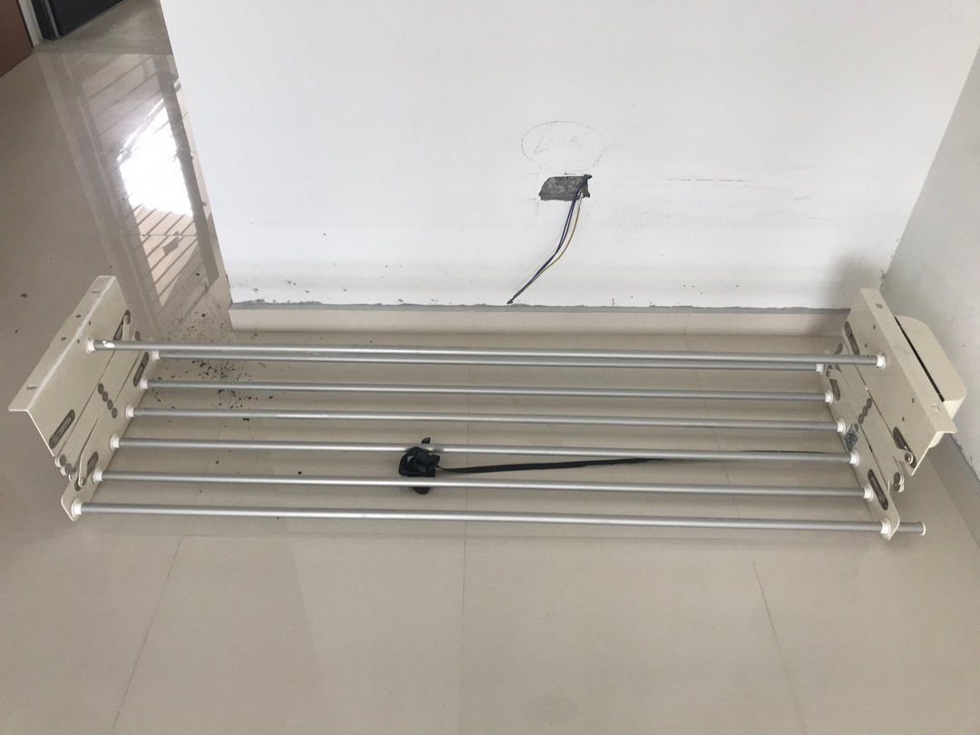 HDB Clothes Drying Rack for service yard, Furniture & Home Living, Home