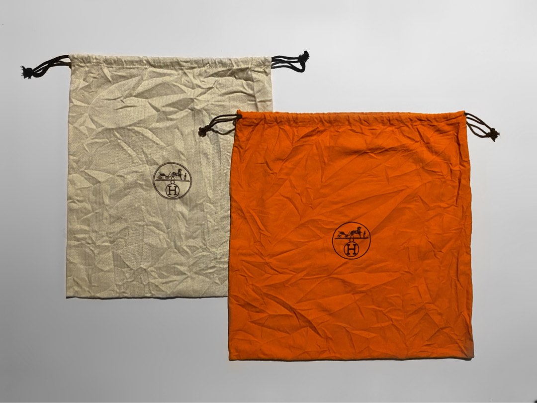 HERMES Dust bags, Luxury, Bags & Wallets on Carousell