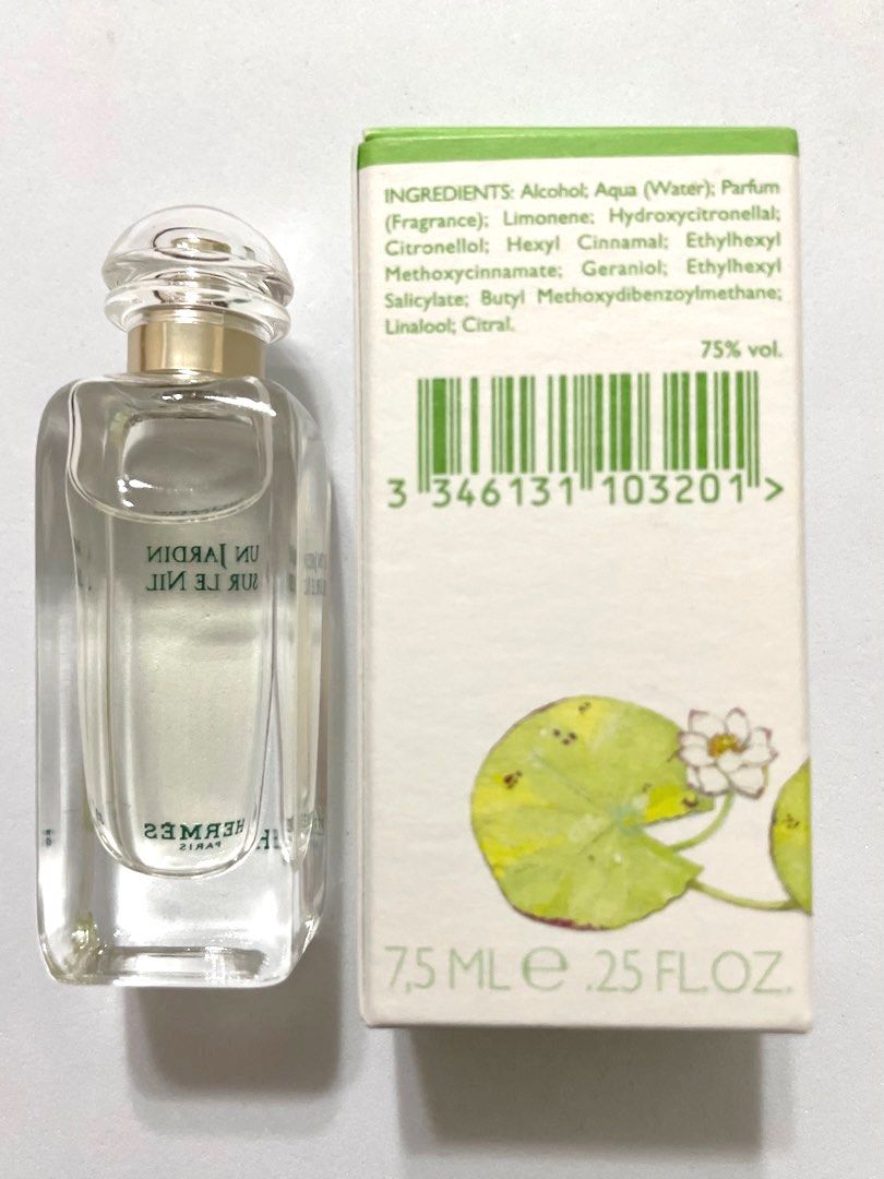 Hermes Un Jardin Sur Le Nil Mini Perfume 7.5ml Beauty Personal