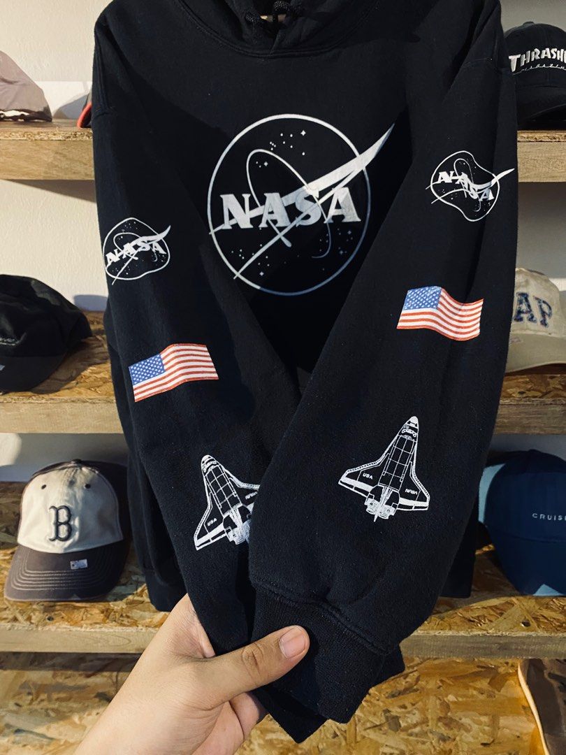 Hoodie Branded Nasa Air Space Men s Fashion Tops Sets Hoodies