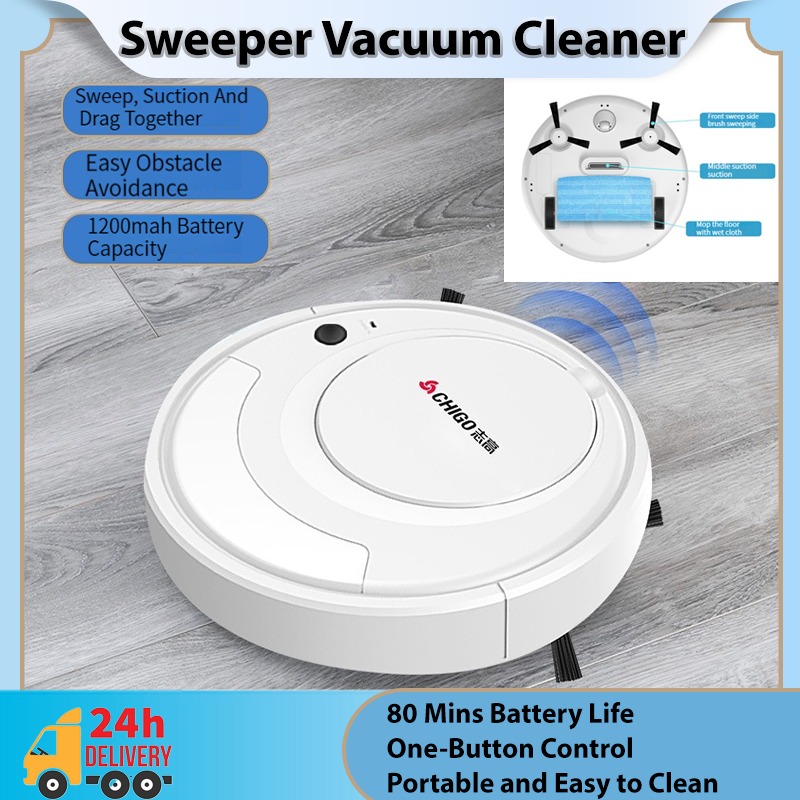 Household sweeper floor automatic sweep suction mop robot lazy cleaning ...