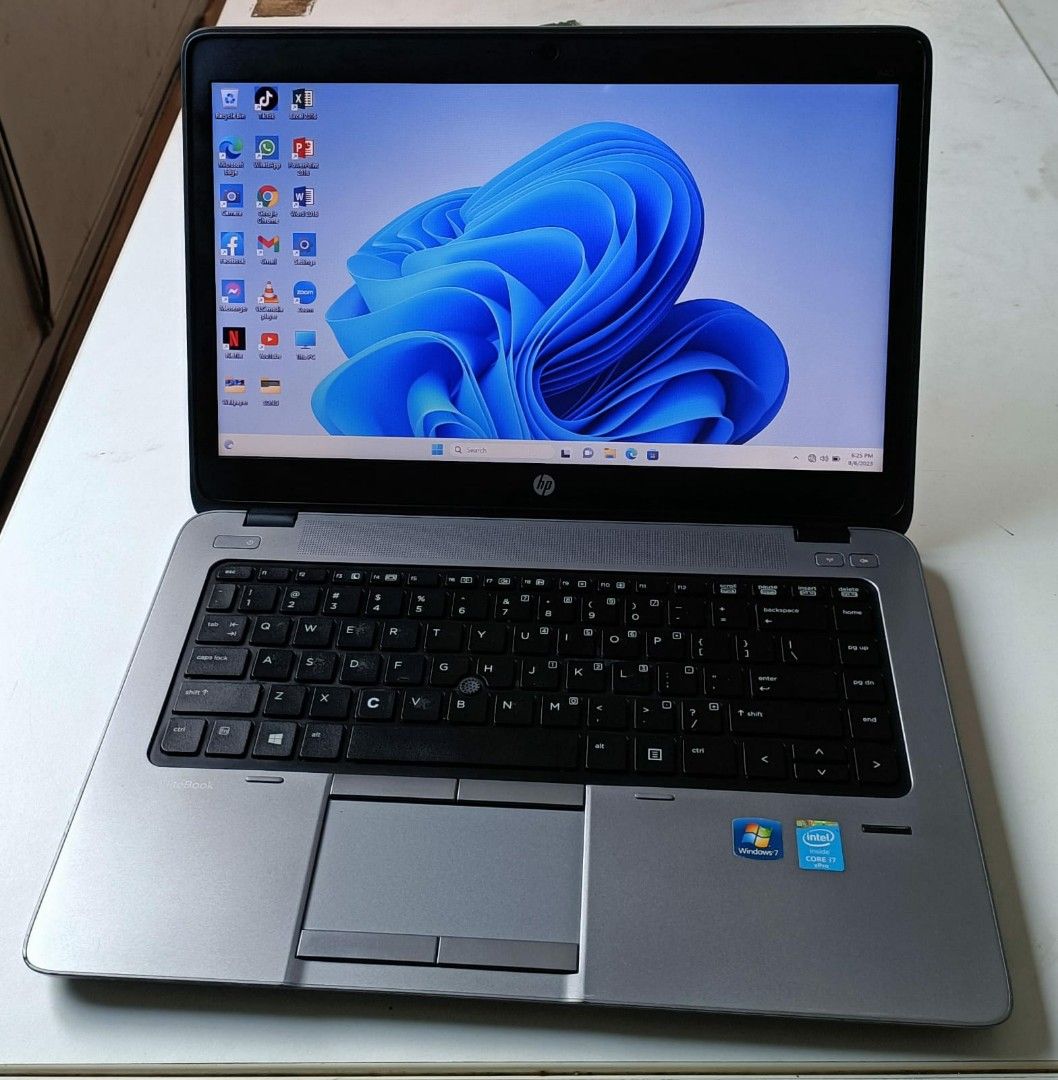 Hp Elitebook 840 Intel Core I7 4th Generation Ram 8gb Ssd 256gb Display 14 Windows 11 Pro 8592