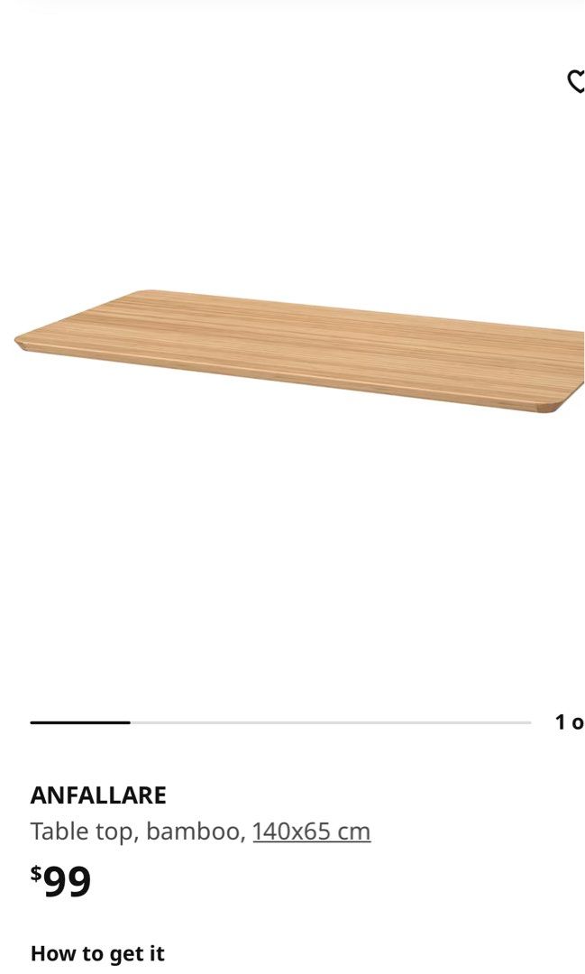 2 X Ikea Alex drawer unit (White) and 1 X Anfallare table top