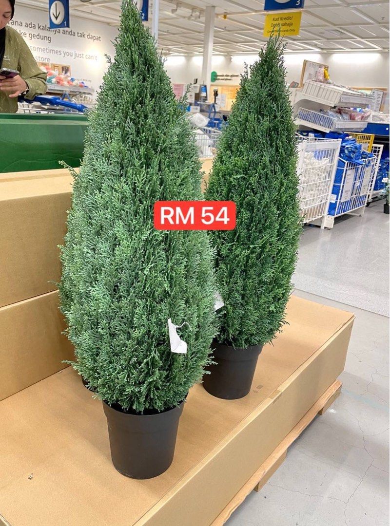 IKEA artificial tree, Furniture & Home Living, Gardening, Plants