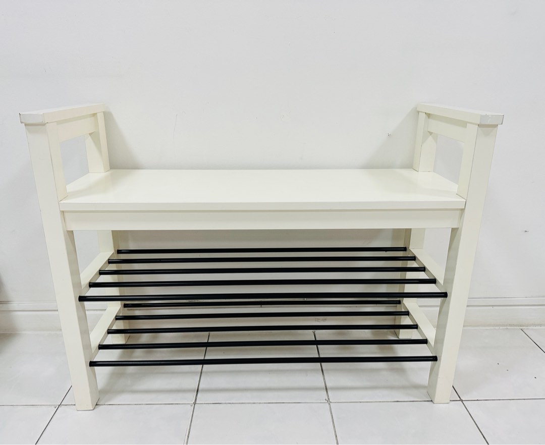 Ikea HEMNES Shoes rack, Furniture & Home Living, Furniture, Shelves