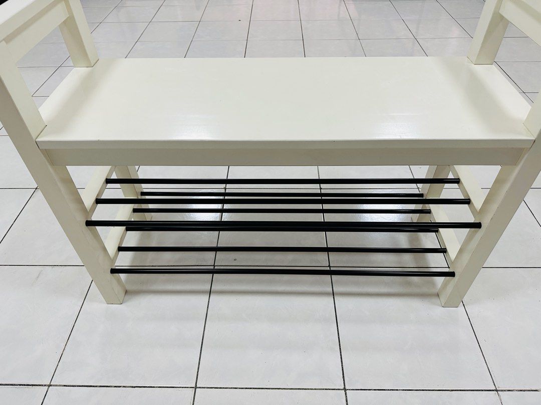 Ikea HEMNES Shoes rack, Furniture & Home Living, Furniture, Shelves