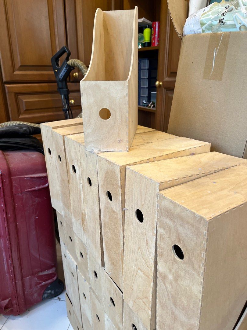 Ikea Knuff Plywood Magazine File, Furniture & Home Living, Home