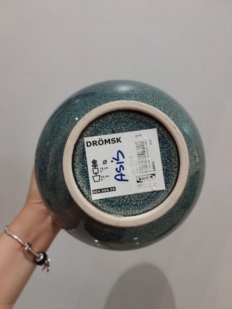 Ikea Pot Dromsk, Furniture & Home Living, Gardening, Pots & Planters on Carousell