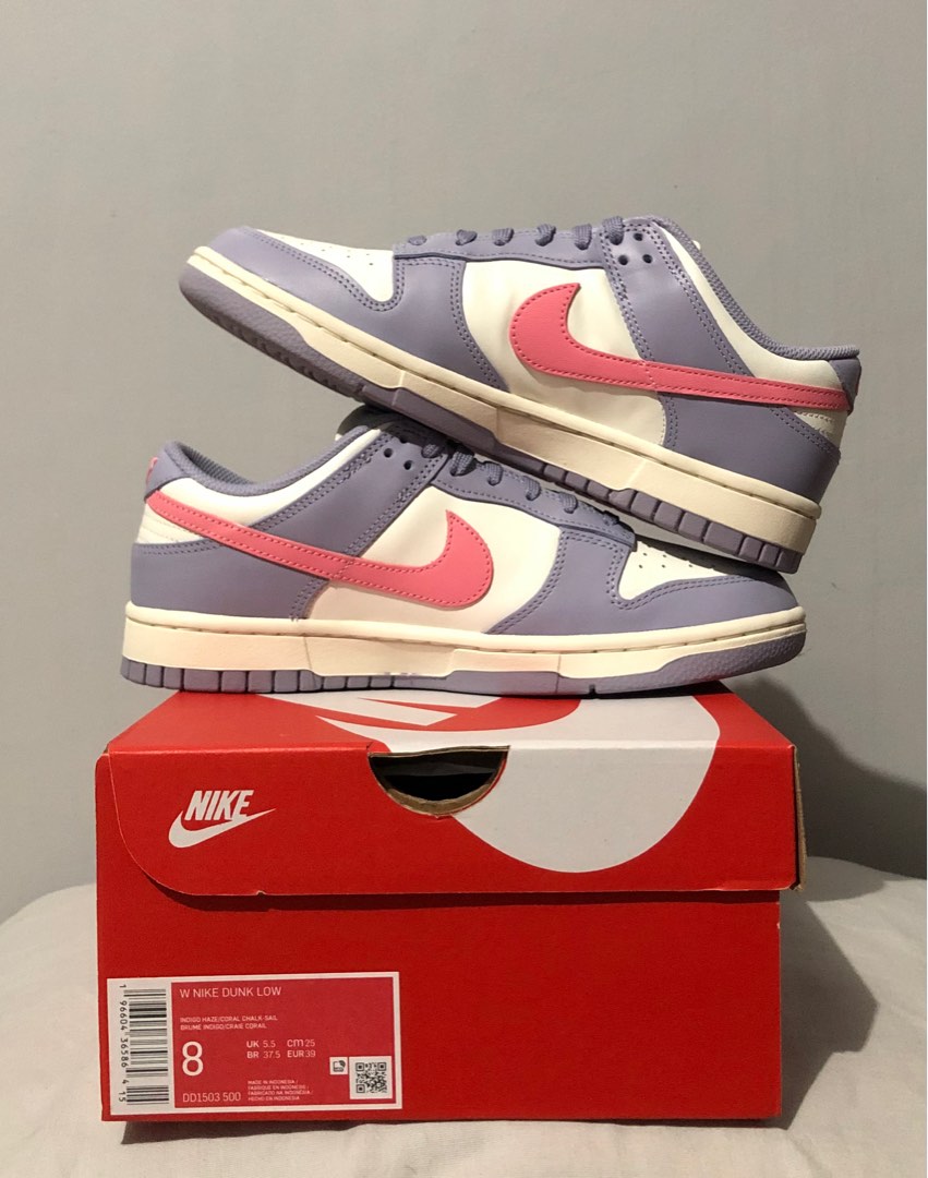 Nike Dunk Low 'Indigo Haze', Women's Fashion, Footwear, Sneakers