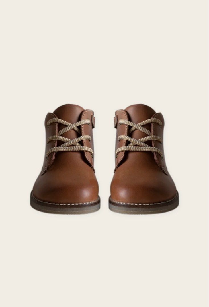 Jamie Kay Leather Boots in Tan EU26 Babies Kids Babies Kids