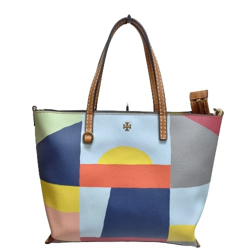 Tory burch multicolor tote on sale