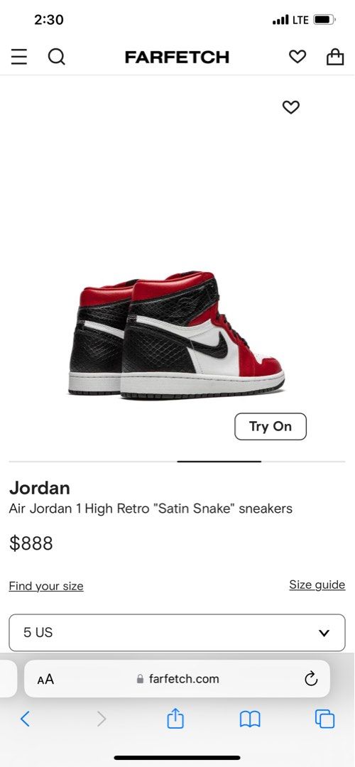 Jordan Air Jordan 1 Retro High OG Palomino Sneakers - Farfetch