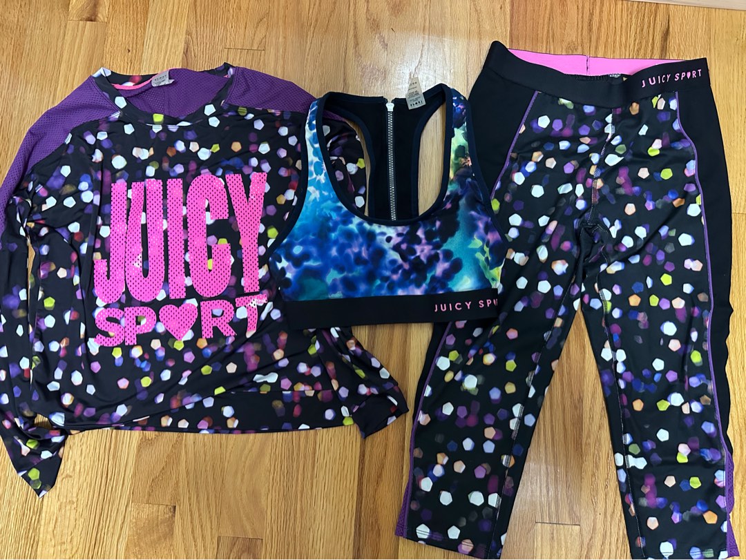 NWT Juicy Couture Sport Leggings. Partially high... - Depop