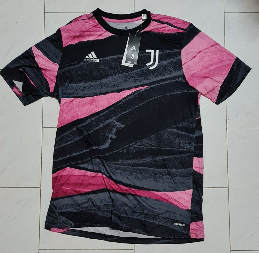 Pre Match Juventus Training Kit Pink Adidas Juventus Youth Pre