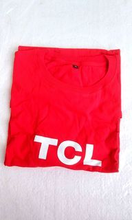 Kaos Merah TCL ukuran XL