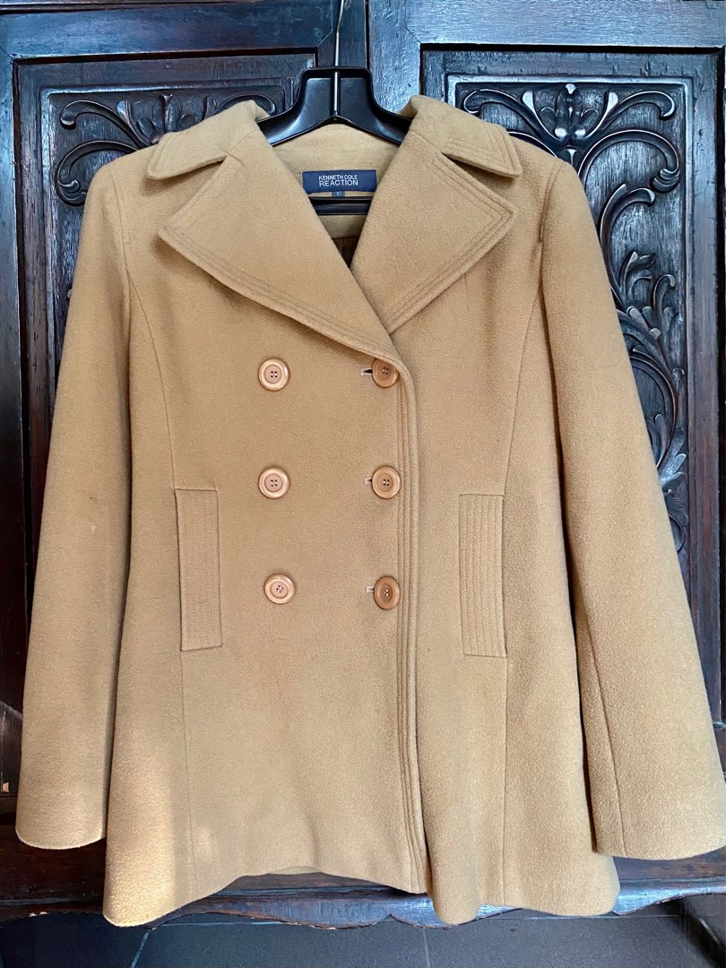 Kenneth cole tan coat clearance