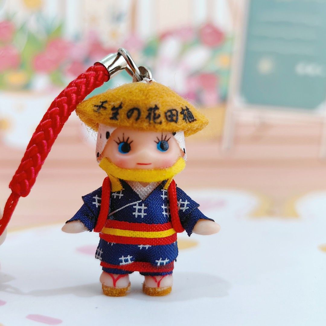 Kewpie keychain charm