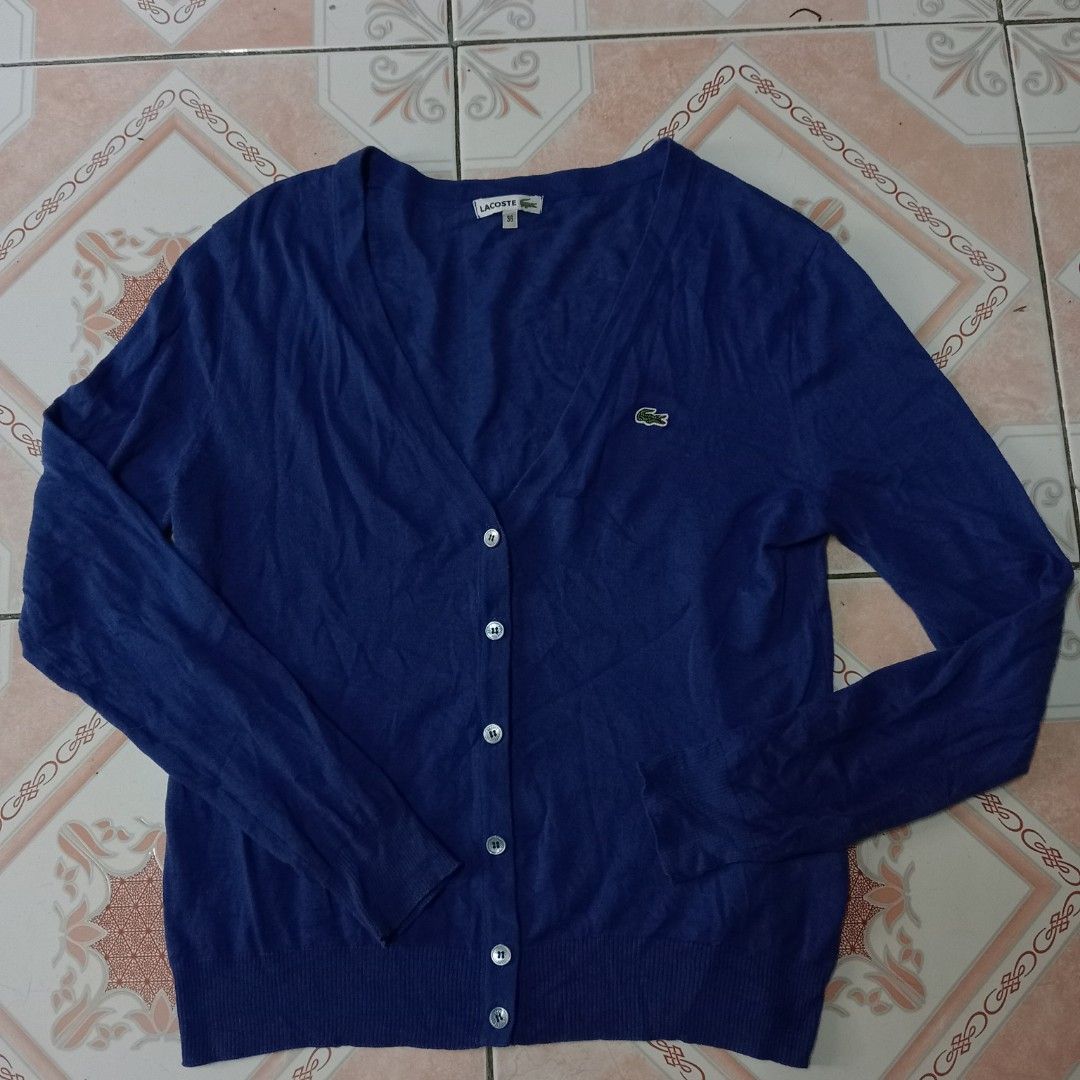 Lacoste cardigan on Carousell
