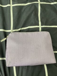 Lancome Glittery light Purple pouch