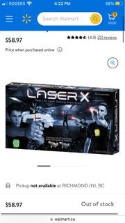 Laser x gun