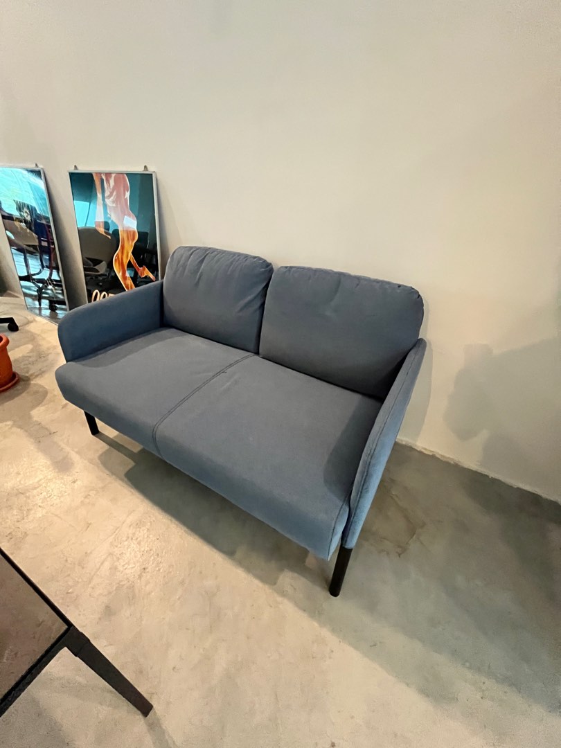 [LAST UNIT] IKEA Couch (Denim Colour), Furniture & Home Living