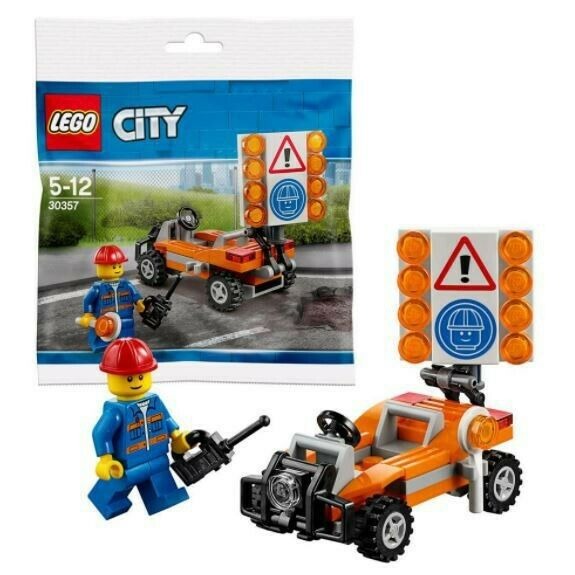 Lego city road worker clearance