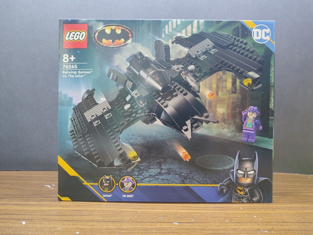 LEGO Super Heroes DC 76224 Batmobile and 76265 Batwing set bundle, Hobbies  & Toys, Toys & Games on Carousell