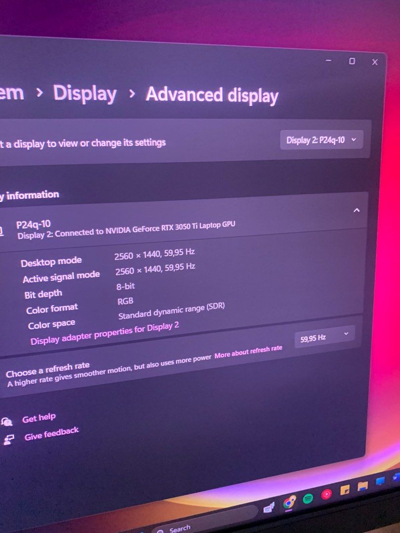 Lenovo Monitor ThinkVision p24q10, Computers & Tech, Desktops on Carousell
