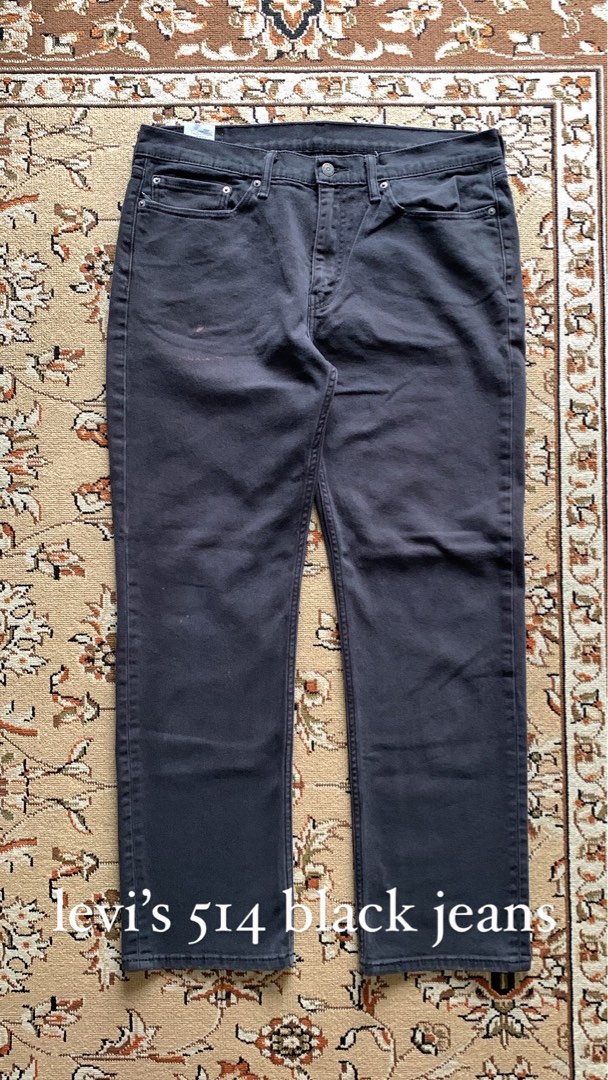 Levi 514 clearance black jeans