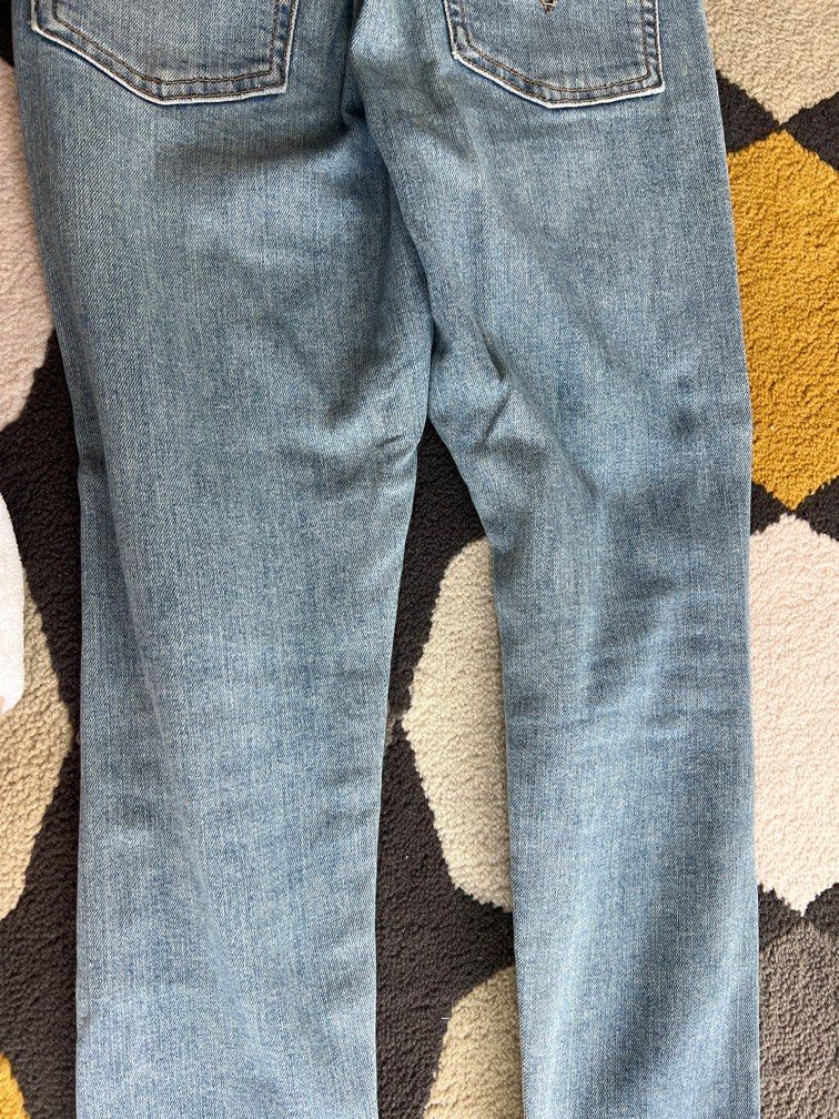 Size 24 ripped on sale jeans