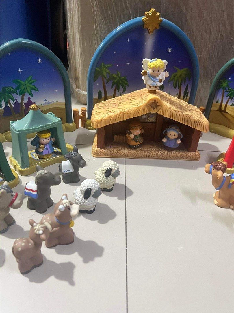 Nativity Set Little People on Carousell