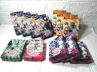 Lot of 12 Packs YUGIOH  / YU-GI-OH Trading Cards Game Set Toys  Novelty Items Package Toy Sale