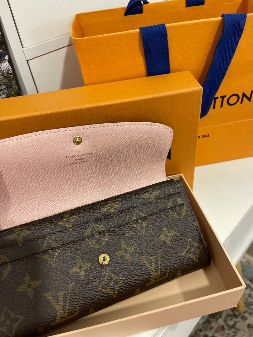 Louis Vuitton - Emilie wallet ( Authentic ), Luxury, Bags & Wallets on  Carousell