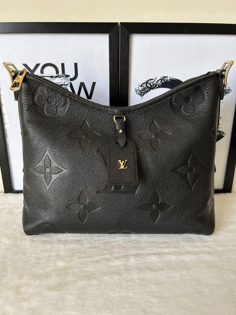 Louis Vuitton Bagatelle Giant Monogram (Category: Luxury Bags & Wallets) located in Manila. Submitted by bagislifeshop (Listing ID 1249473232, Image 2). Description: ☑️Available in Pampanga ✅Date code: Microchipped (2022) ✅Condition: 8.8/10 ✅Material: Monogram empreinte leather ✅Colour: Black ✅Size: 24 x 18 x 7 cm ✅Inclusion: With dustbag, cards, short strap,long strap and box .
